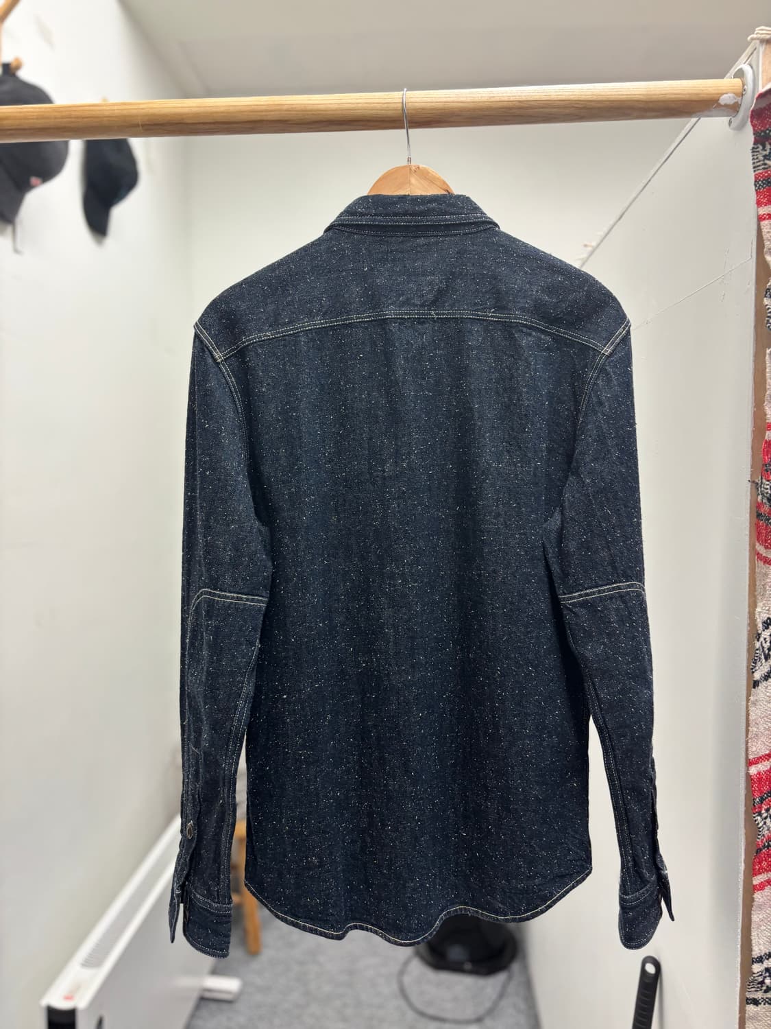 Double RL denim shirt 상품이미지4
