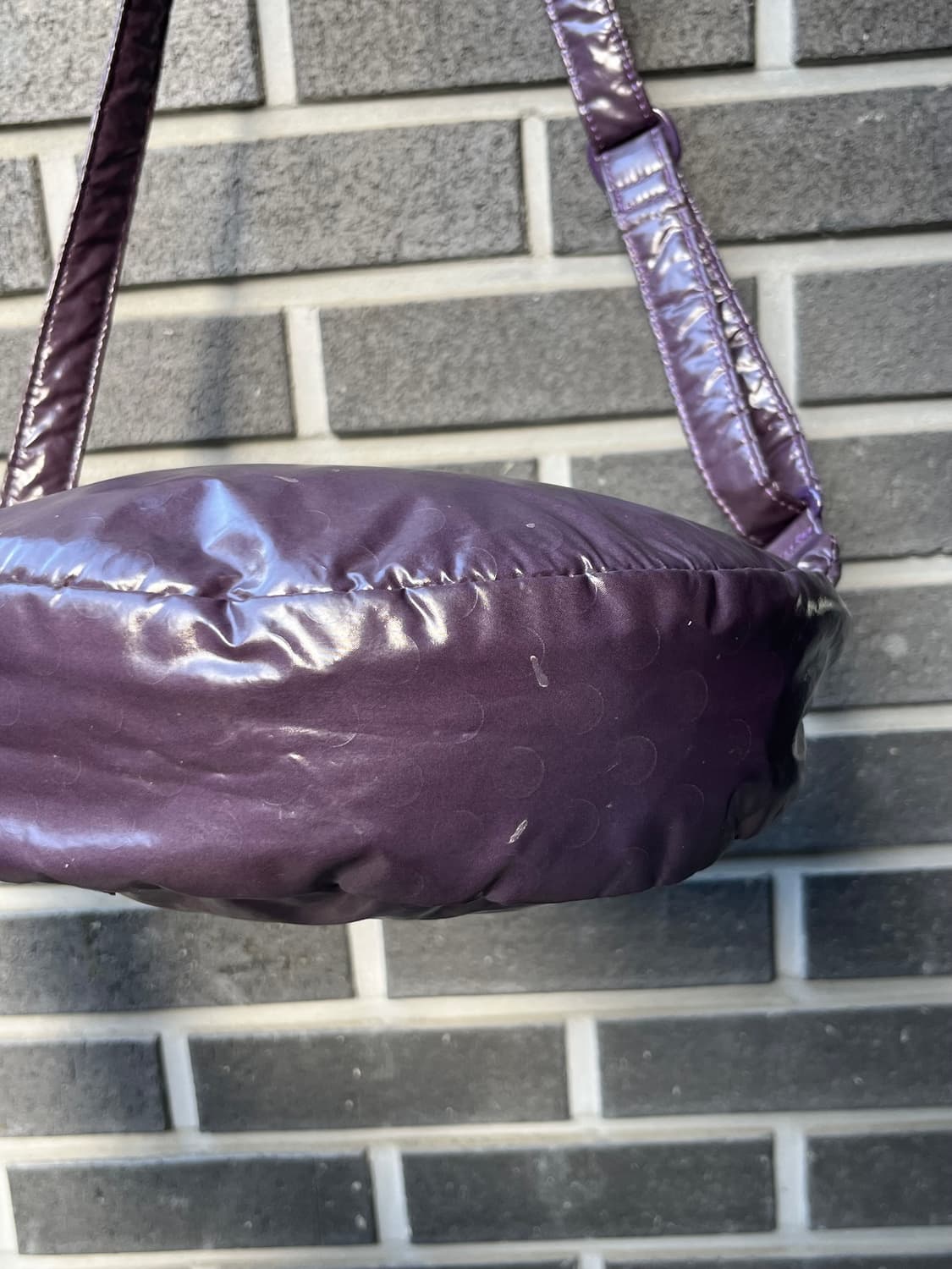 PORTER 포터 도트 호보백 퍼플 상품이미지5