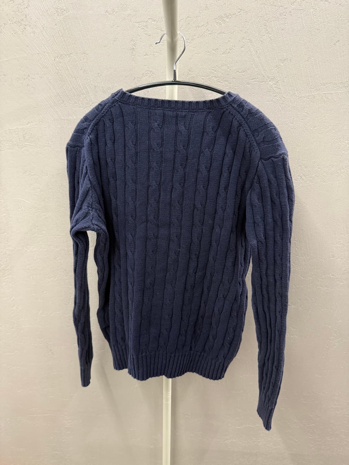 폴로 랄프 로렌 케이블 니트 코튼 크루넥 스웨터 상품이미지6