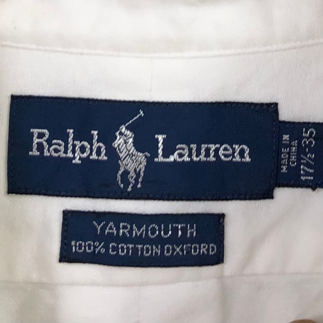 Xxl 폴로 옥스포드 화이트 셔츠 상품이미지3