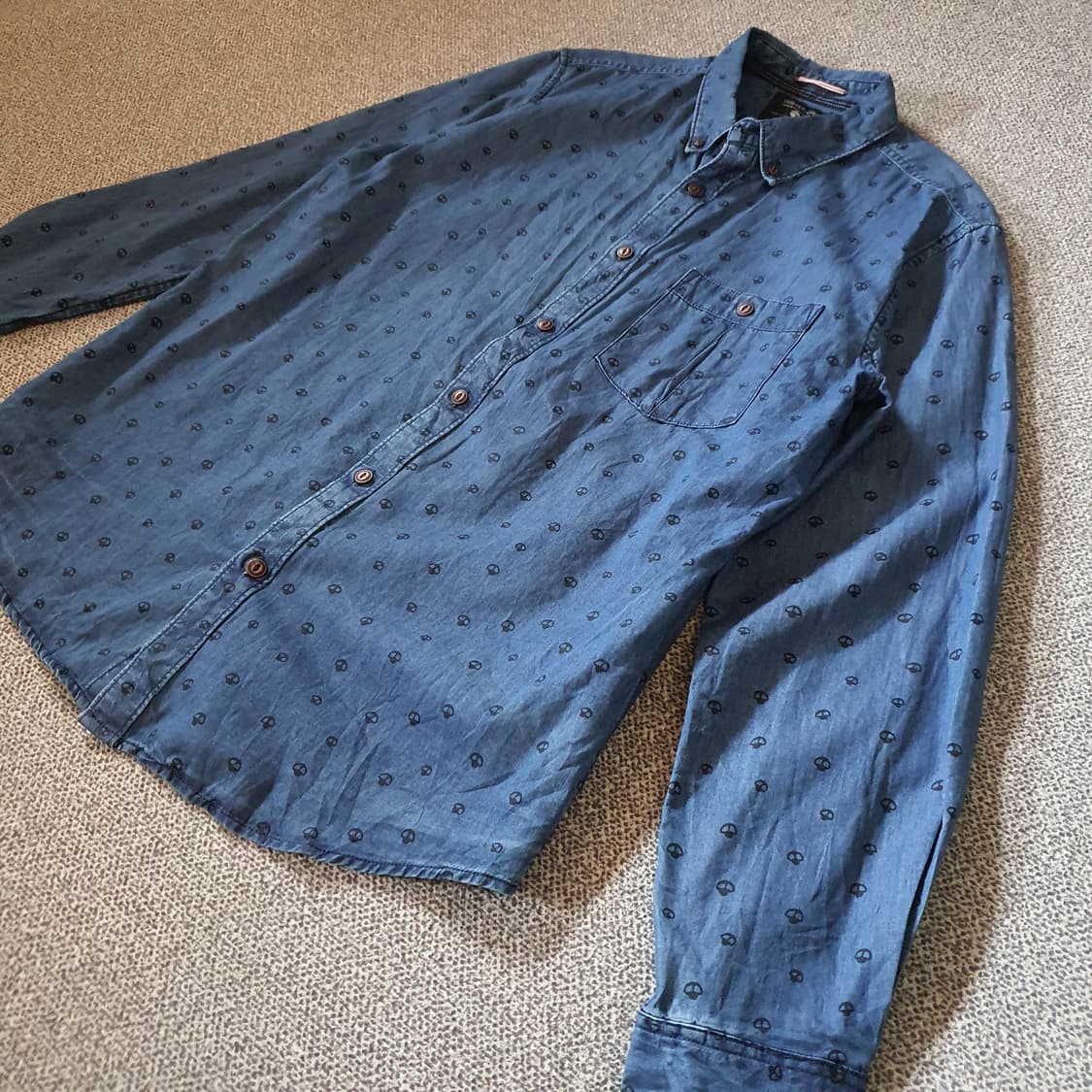 미국 수입 샴브레이 셔츠 no.61 상품이미지2