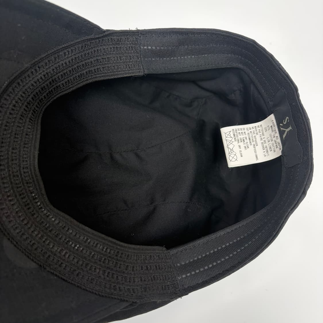 요지야마모토 도트 패턴 헌팅캡 모자 상품이미지5