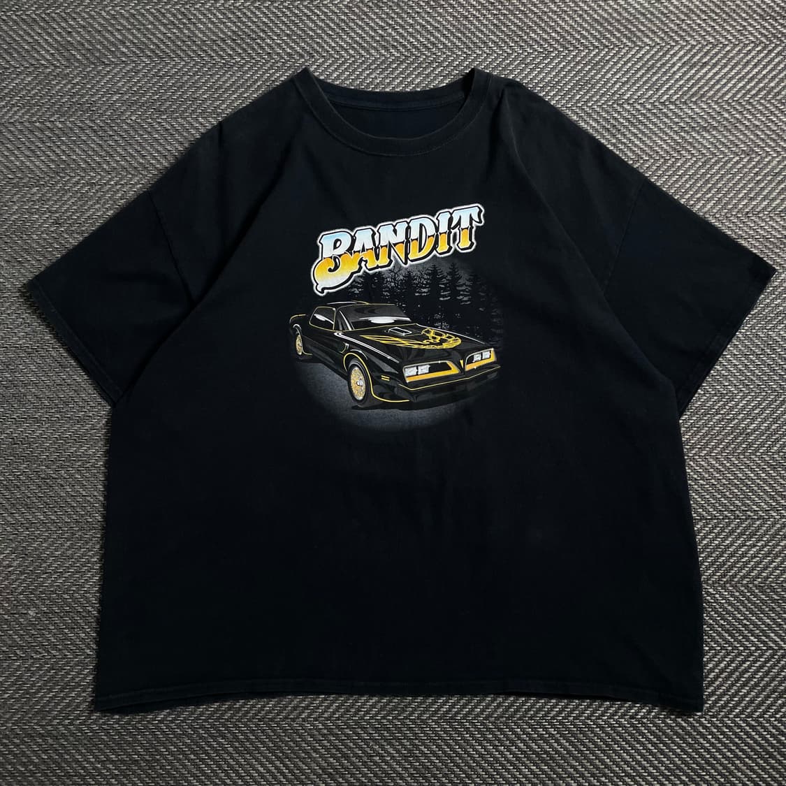 USA 오리지널 박시핏 BANDIT 레이싱 티셔츠y 4461 상품이미지3