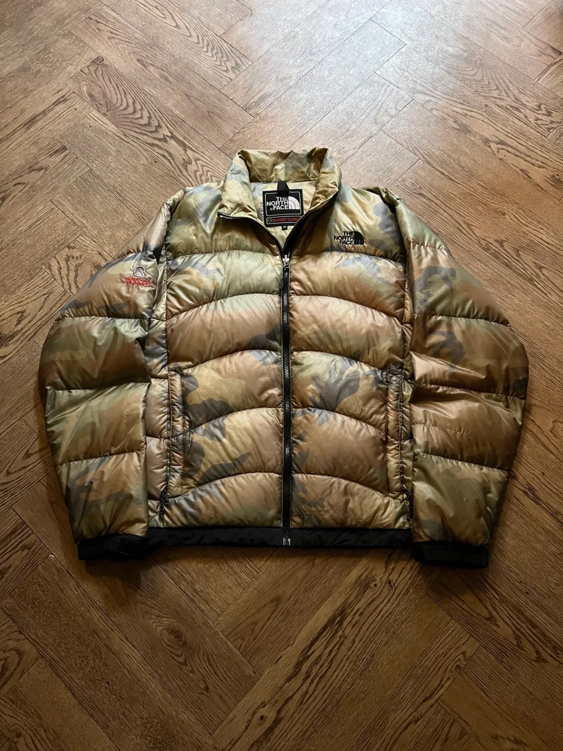 [M]노스페이스 재팬 써밋 아콘 카구아 카모 경량 패딩 상품이미지1