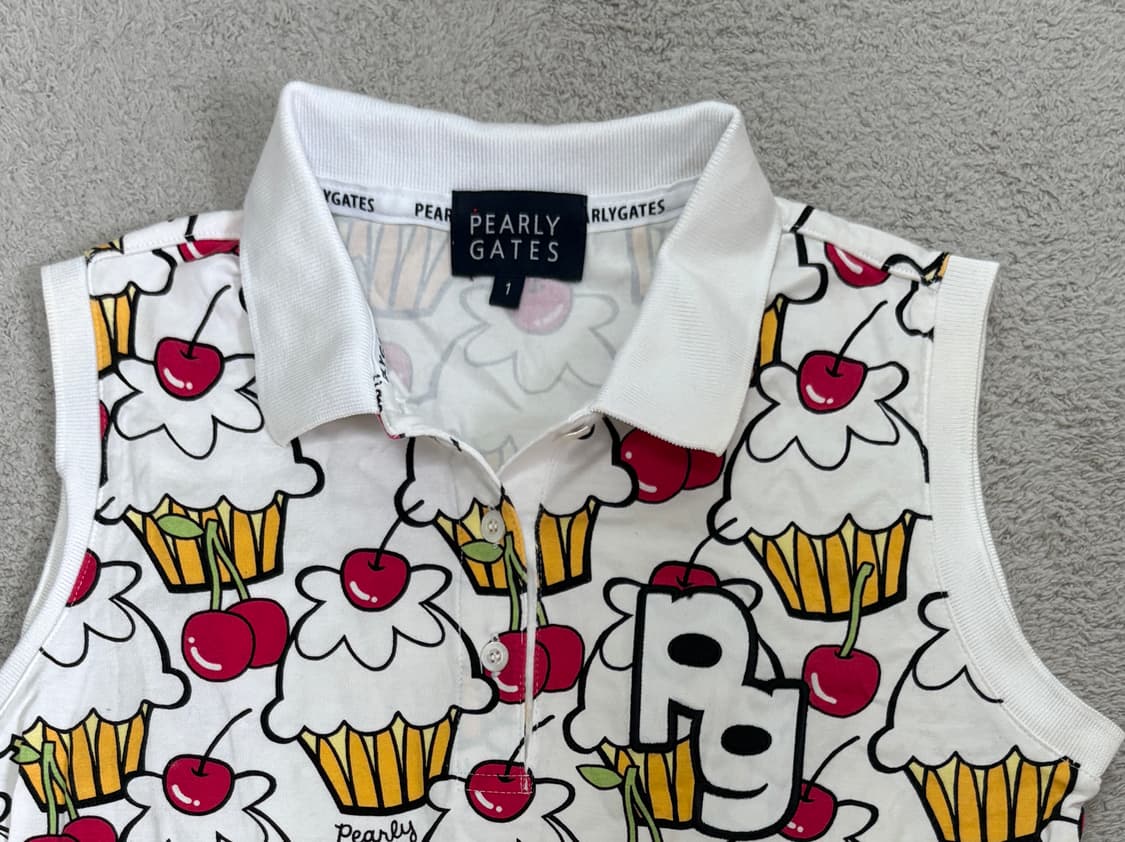 [S급] 🧁PEARLY GATES 반팔 카라티 1 상품이미지1