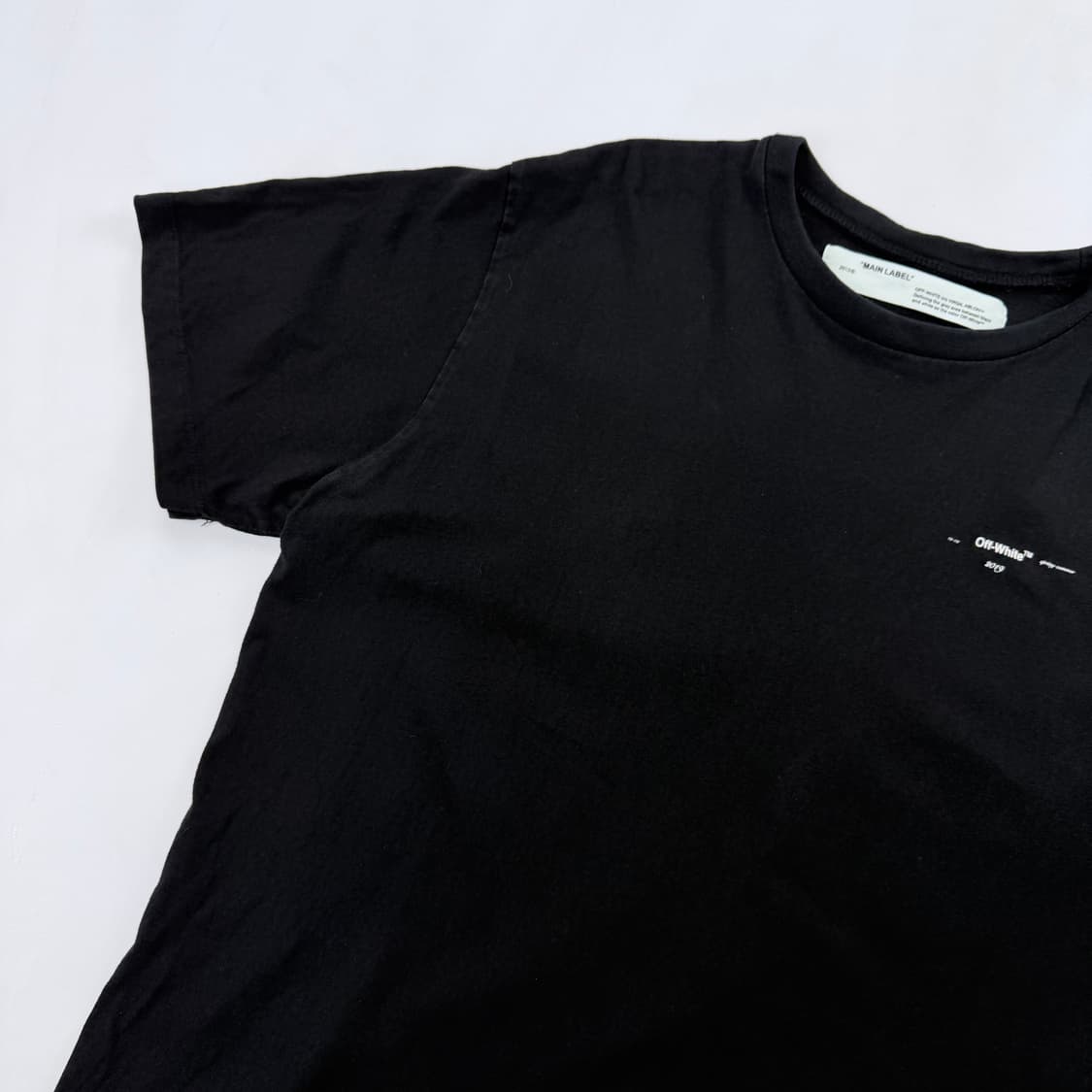 오프화이트 멀티컬러 애로우 반팔 티셔츠 상품이미지3