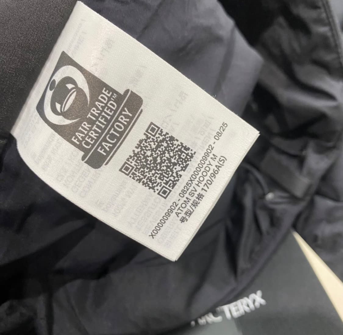 아크테릭스 아톰sv s사이즈 상품이미지4