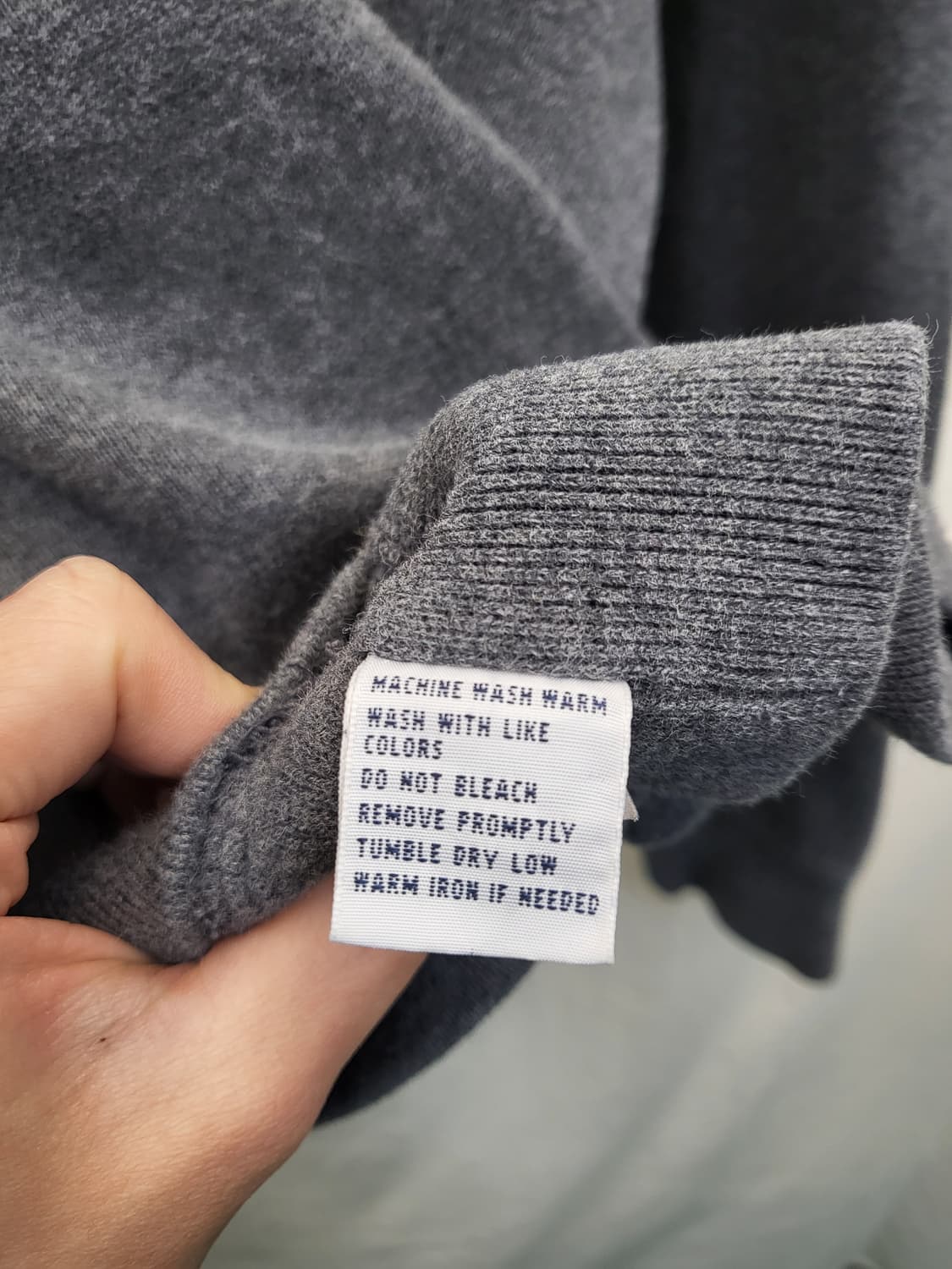 폴로 랄프로렌 빅포니 하프집업 그레이 상품이미지4