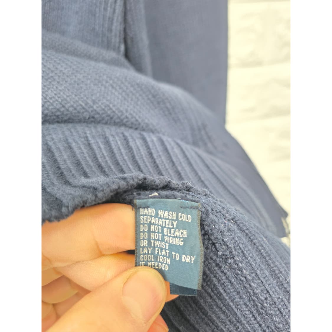 택포_ 폴로 랄프로렌 니트 집업 M 상품이미지3