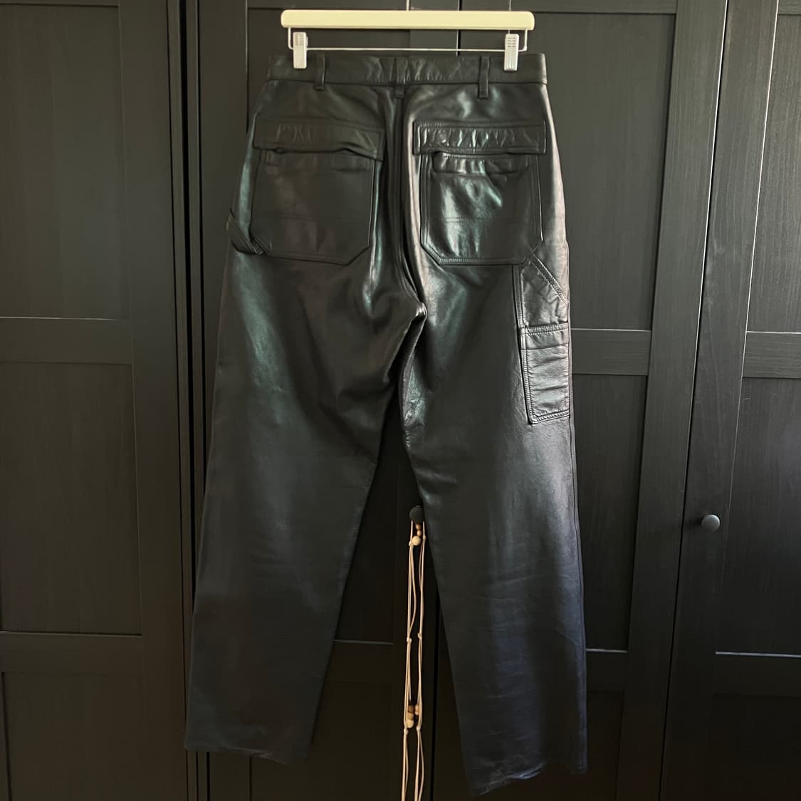Armani Jeans leather carpenter pants 상품이미지2
