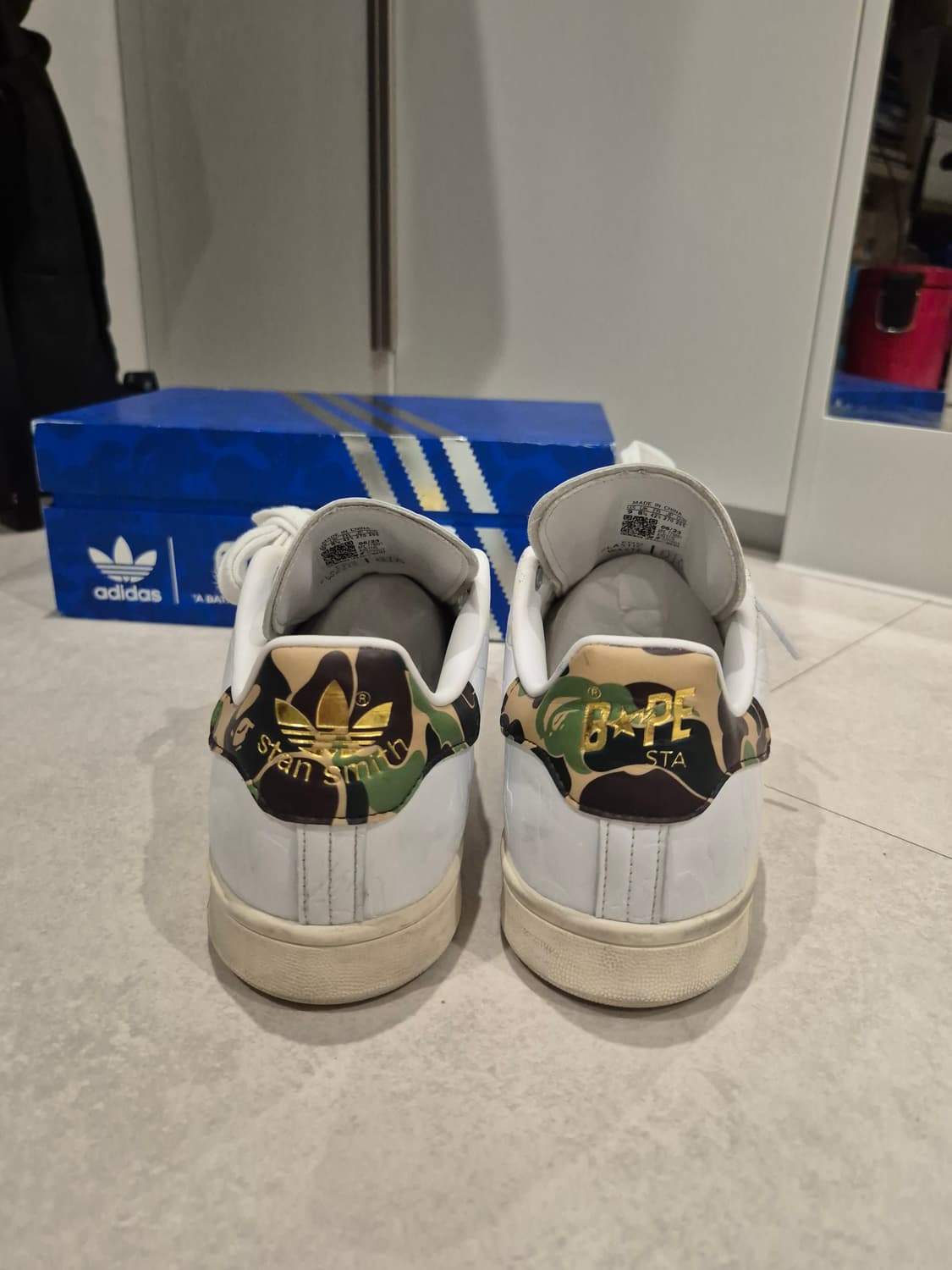 [아디다스 X 베이프] 스탠 스미스 오프 화이트 270 상품이미지5
