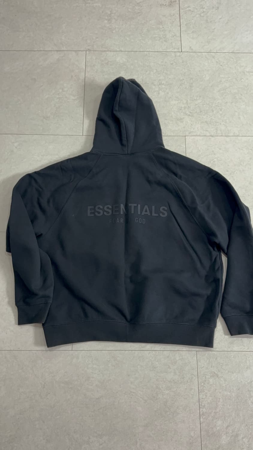 (L) 피오갓 에센셜 후드 블랙 상품이미지1