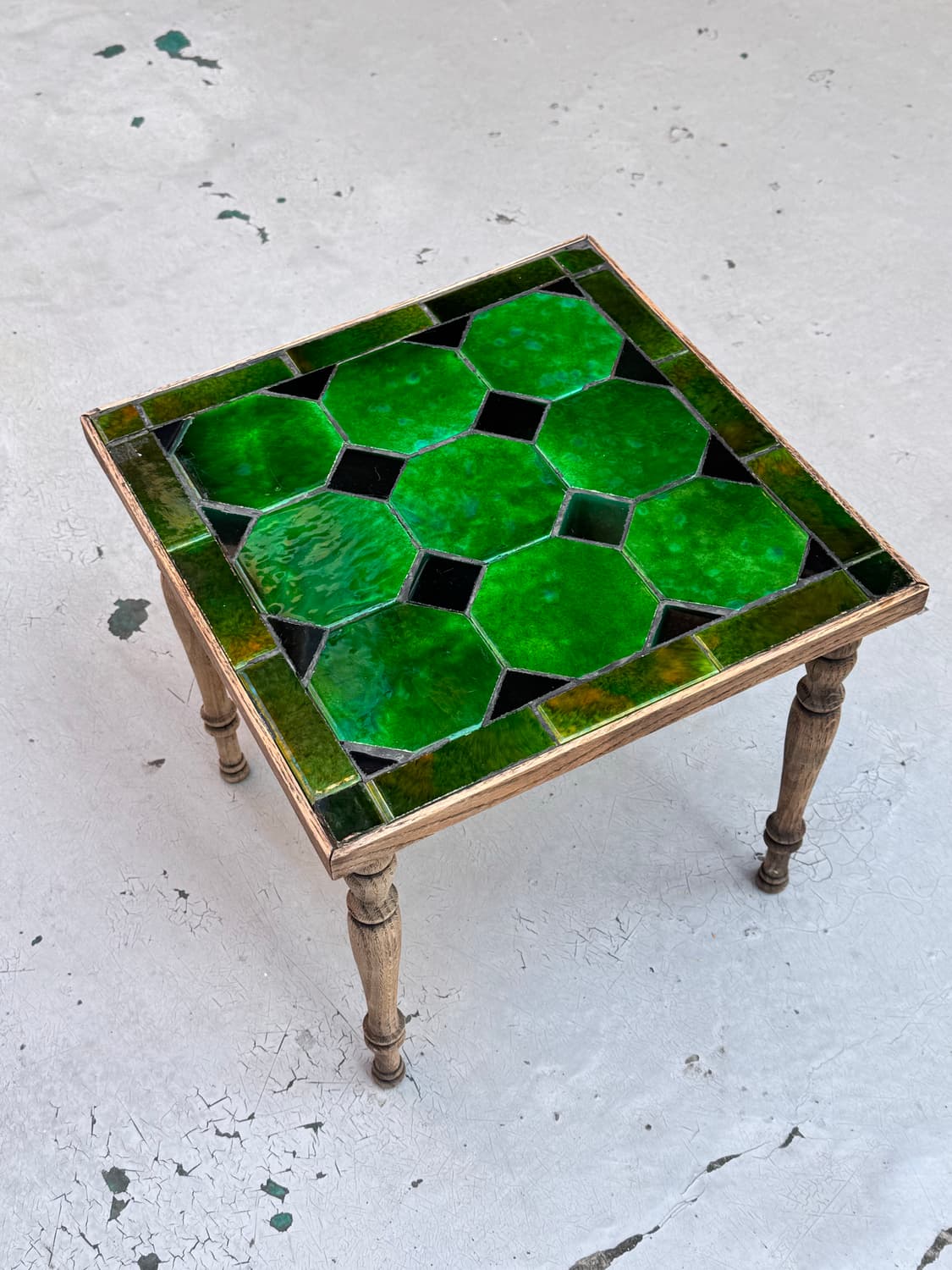 조르주 브리아드 모자이크 타일 협탁 테이블 상품이미지1