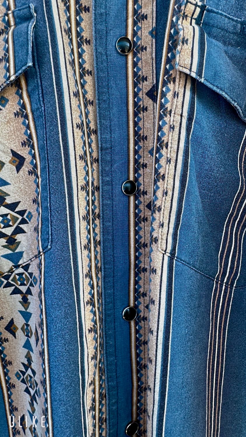 80‘s 랭글러(Wrangler) 웨스턴셔츠 상품이미지3