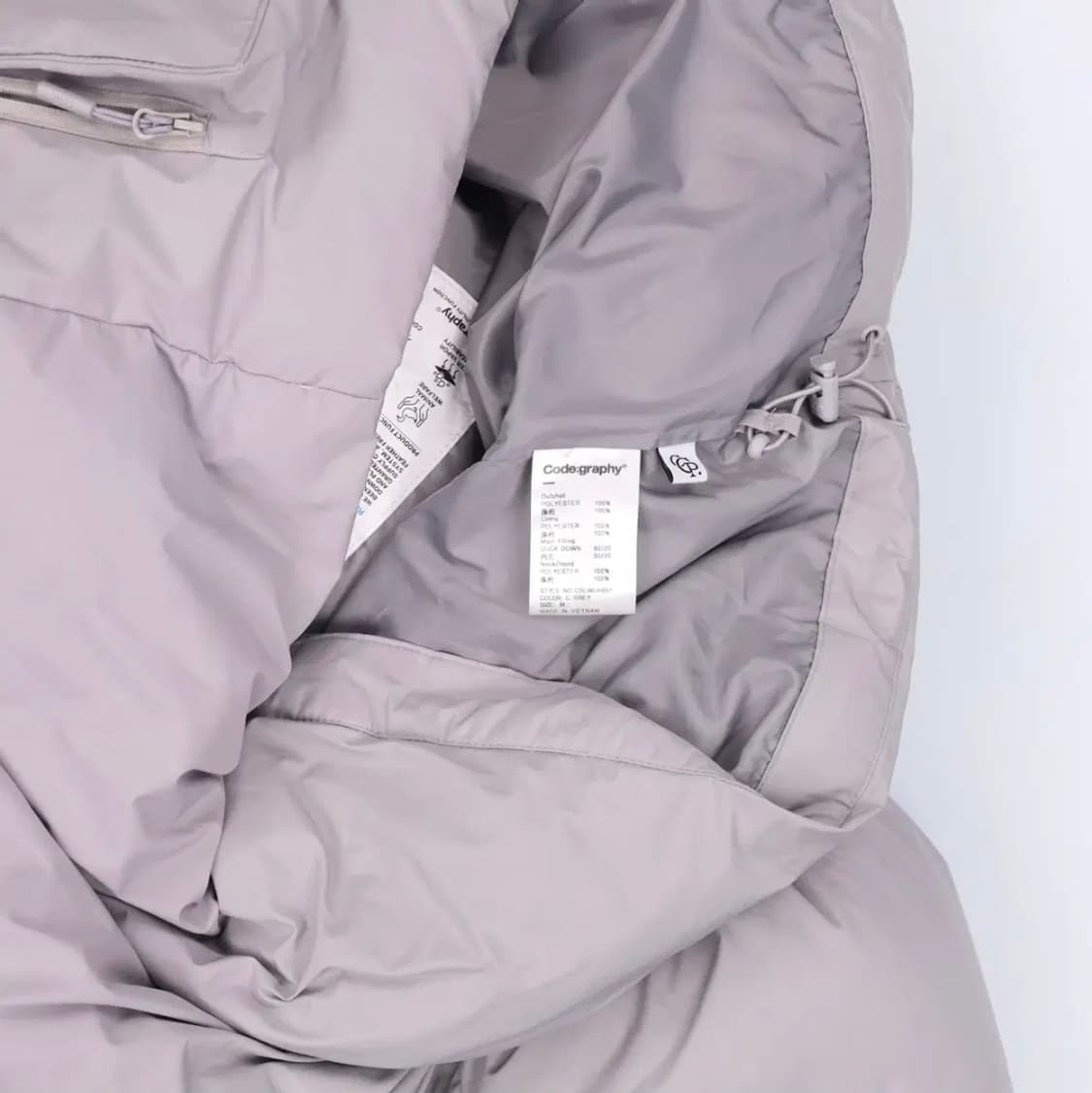 [M] 코드그라피 공용 덕다운 푸마 숏패딩 0106J 상품이미지5