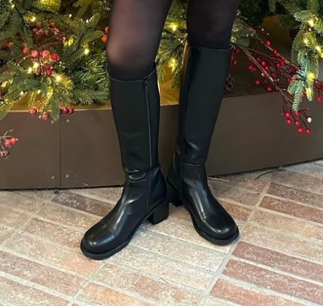 체형보정 지퍼 롱부츠(새상품)(풀박스) 상품이미지5