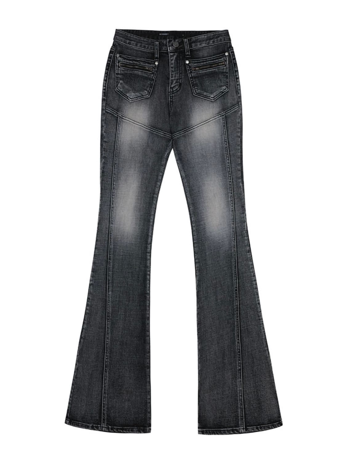 보헤미안 서울 부츠컷 데님 팬츠 상품이미지2