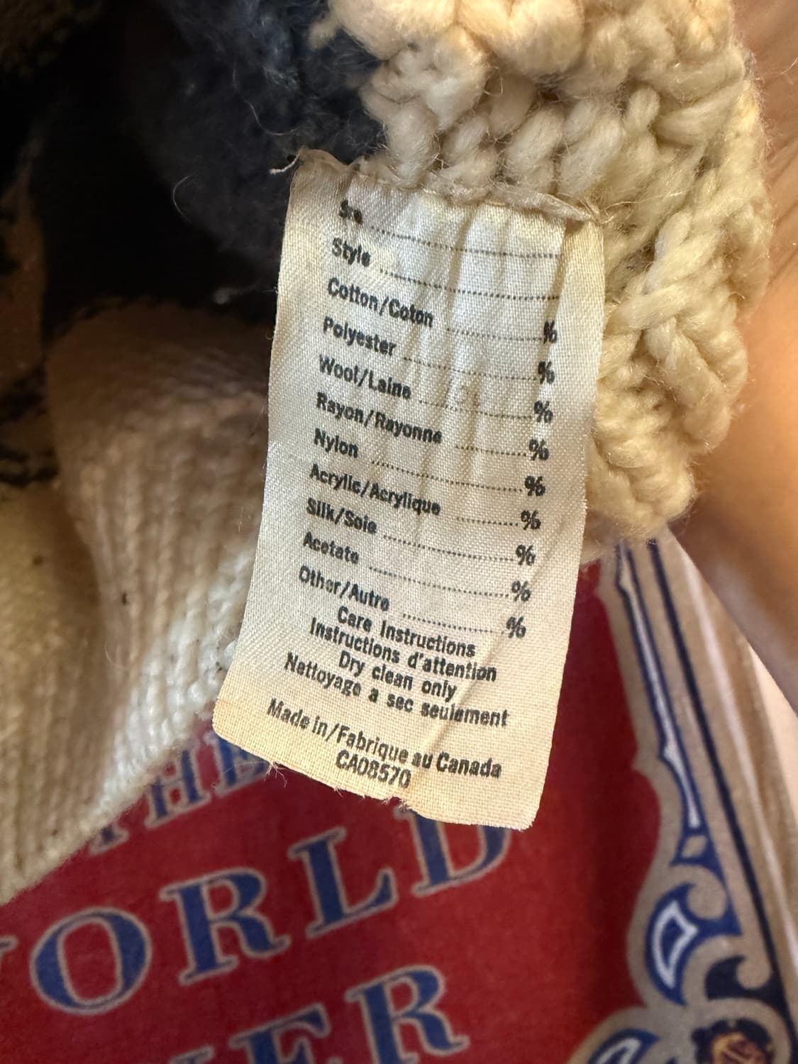 🇨🇦 LONGHOUSE 코위찬 울 베스트 상품이미지3