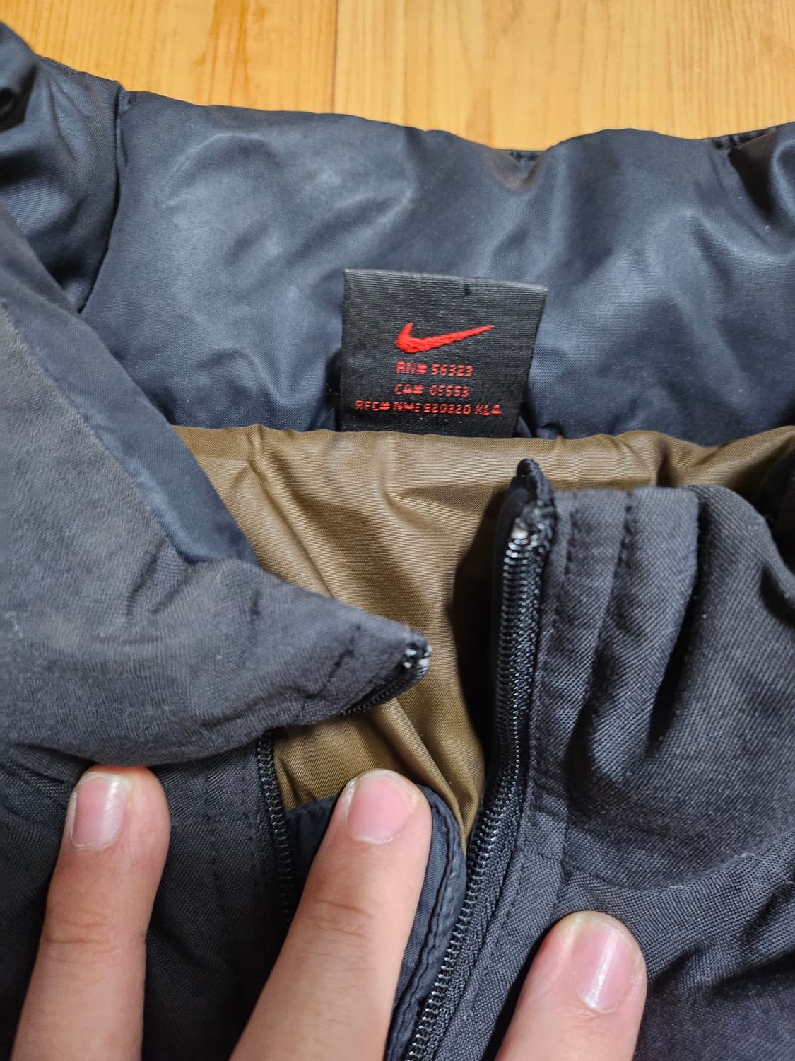 나이키 블랙 패딩 상품이미지2