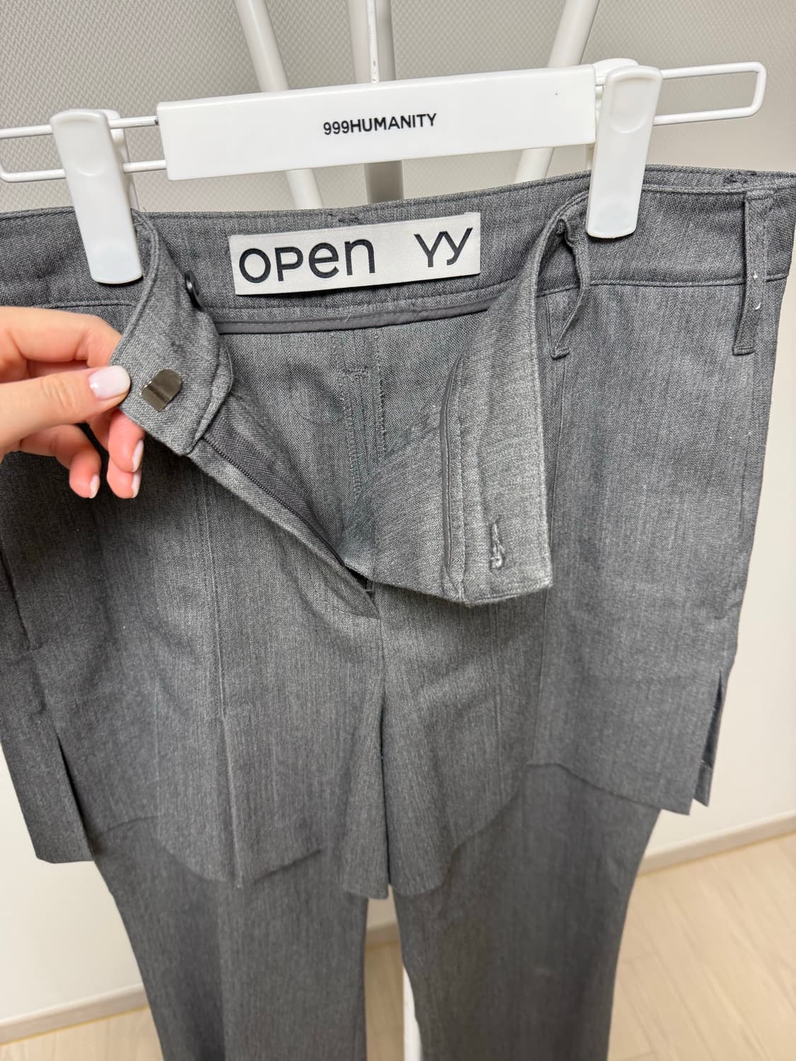 오픈와이와이 오버레이 팬츠 (M) 상품이미지3