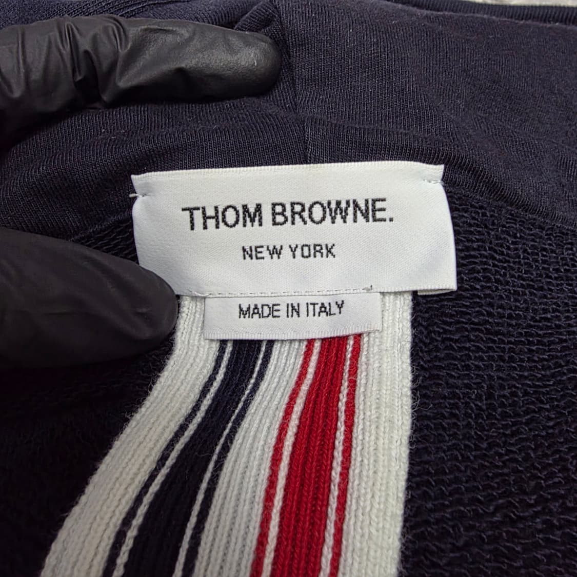 {클로젯}[5]톰브라운 백삼선 후드집업 상품이미지5