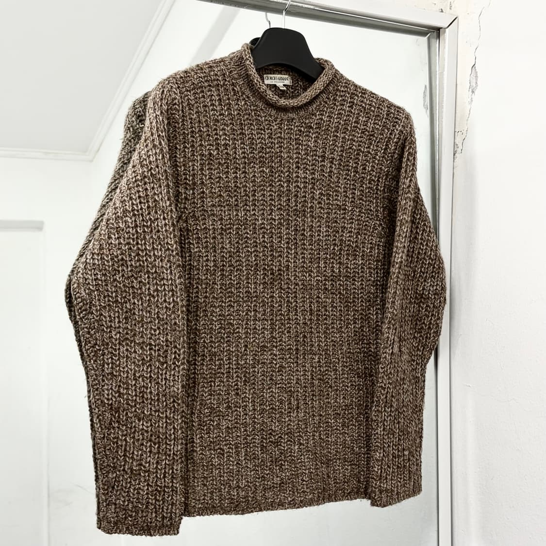조르지오 아르마니 90s 알파카 니트 상품이미지4