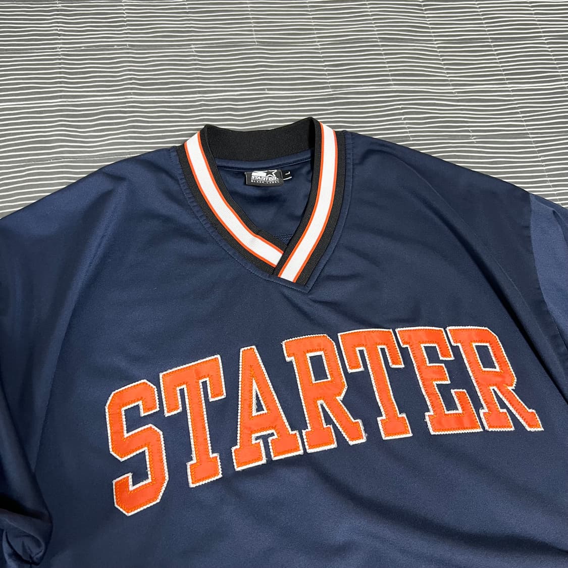 스타터 헤리티지 팀 저지 풀오버 - 네이비 L 상품이미지2