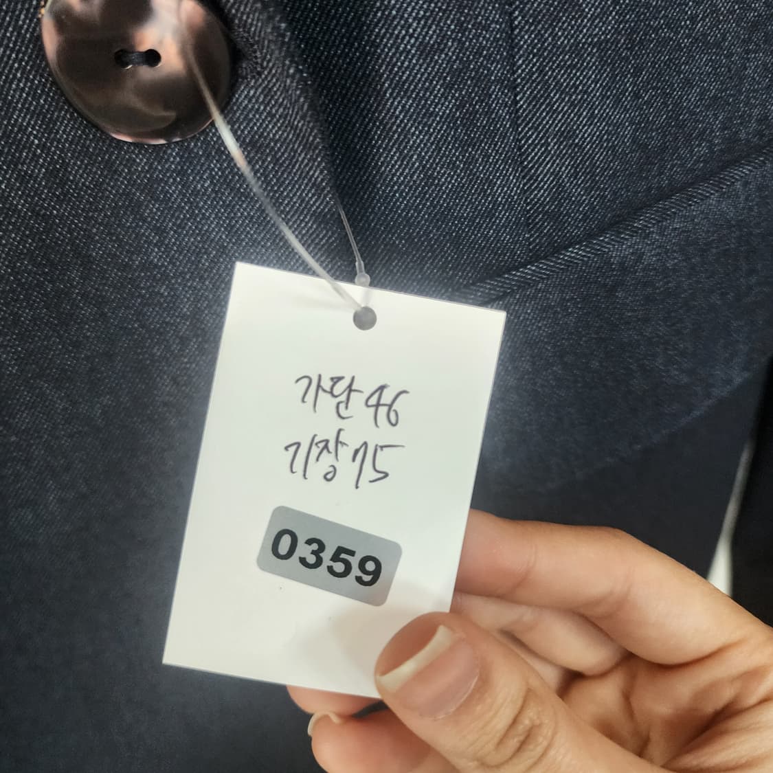 마시모두띠 더블 버튼 네이비 블레이저 상품이미지9