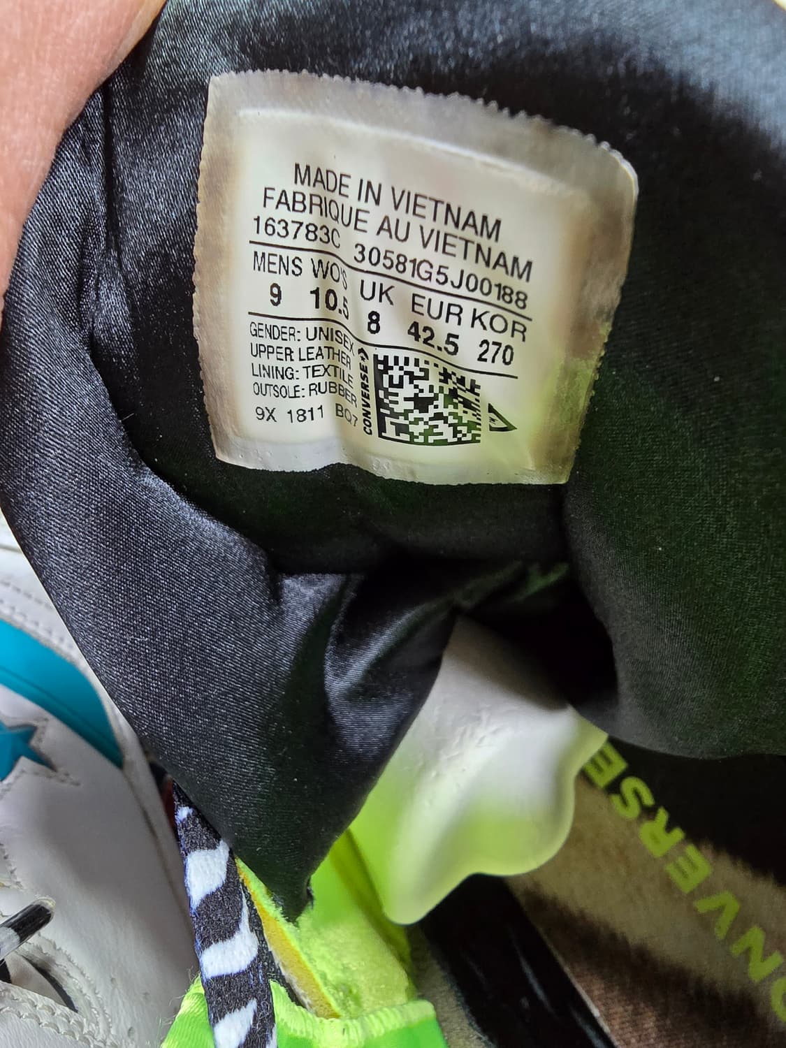 컨버스 ERX 260 하이 화이트 (1584) 상품이미지5