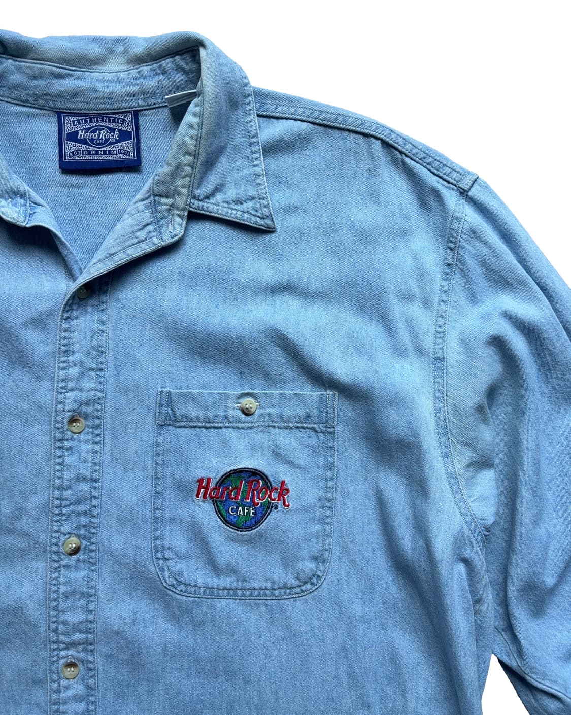 Hard Rock Cafe Denim Shirt 상품이미지3