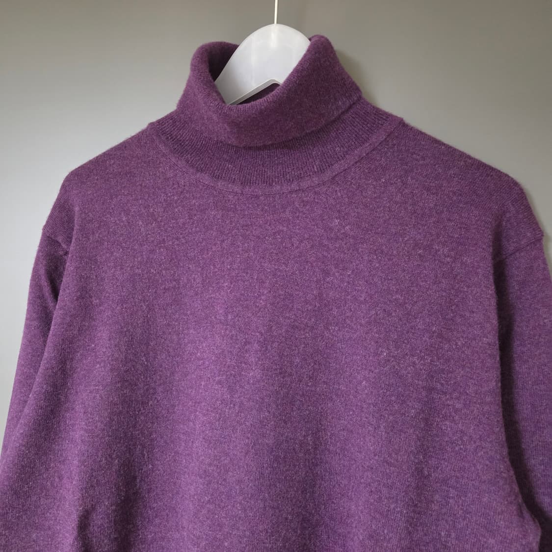 [M] 베르노 터틀넥 니트 퍼플 / verno 보라색 상품이미지3