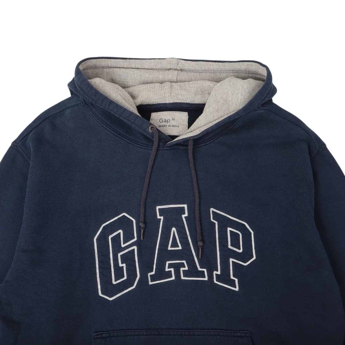 갭 네이비 아치 로고 후드티 상품이미지2