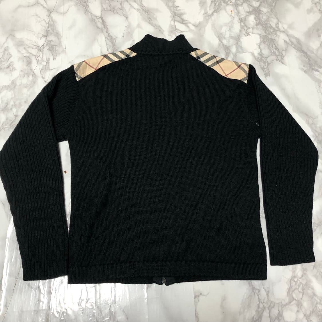 버버리 니트 자켓 정품 집업 152 size 상품이미지3