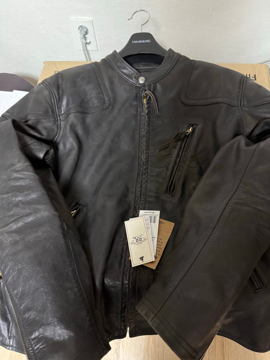 Rrl 슬림 모토레더자켓 상품이미지1