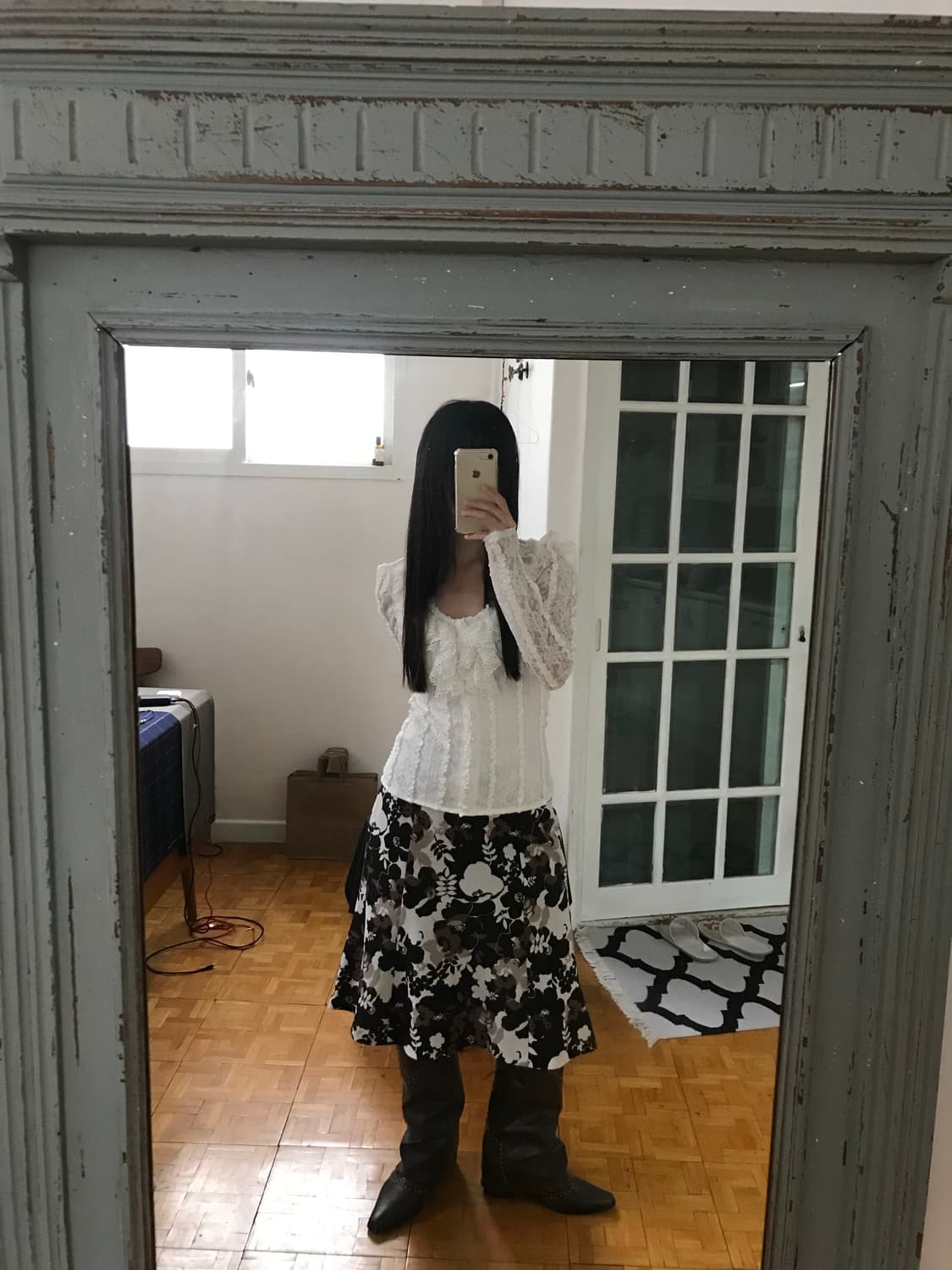 vintage lace blouse 상품이미지2