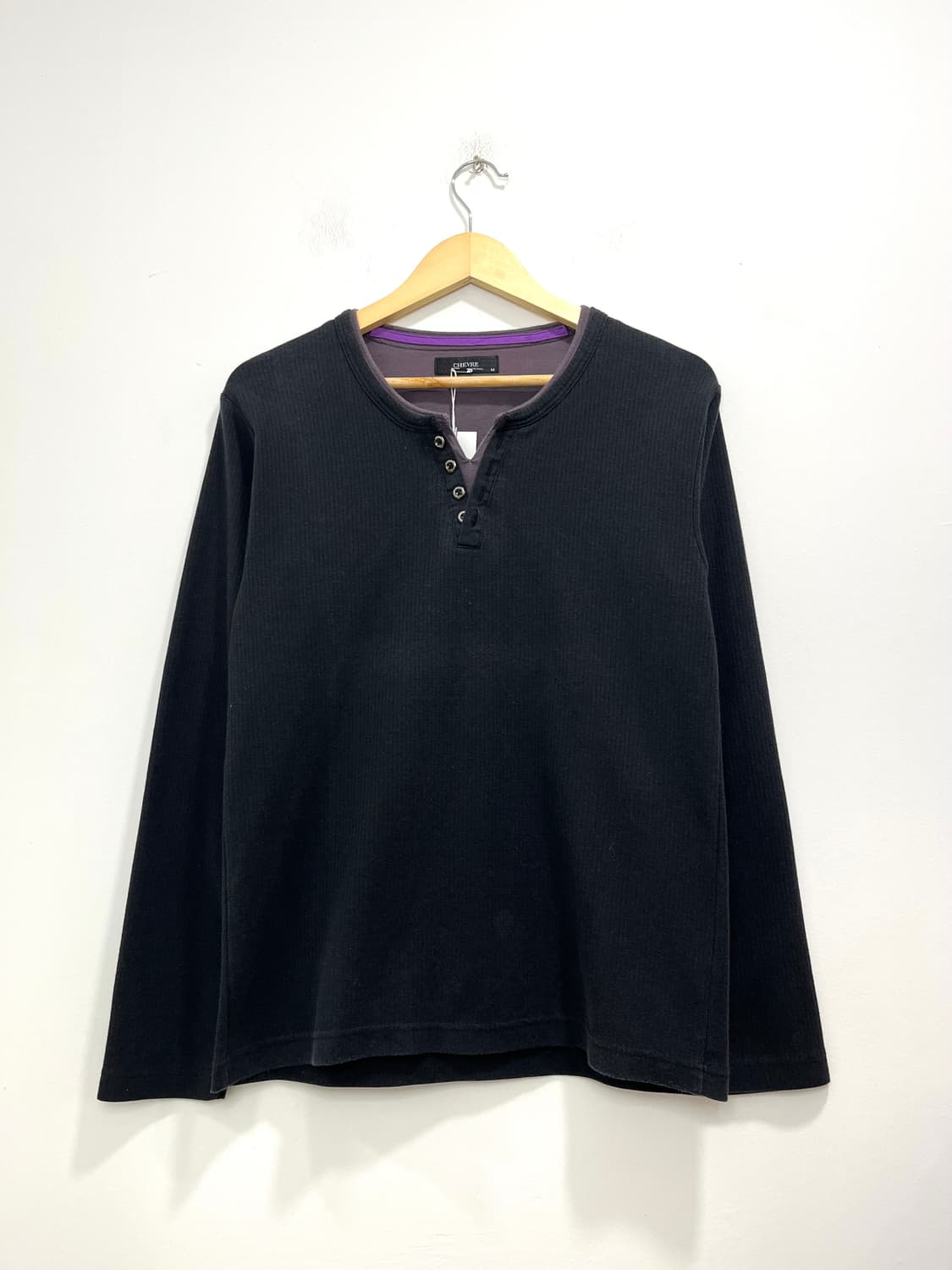 일본 빈티지 락시크 버튼 레이어드 롱슬리브 상품이미지1