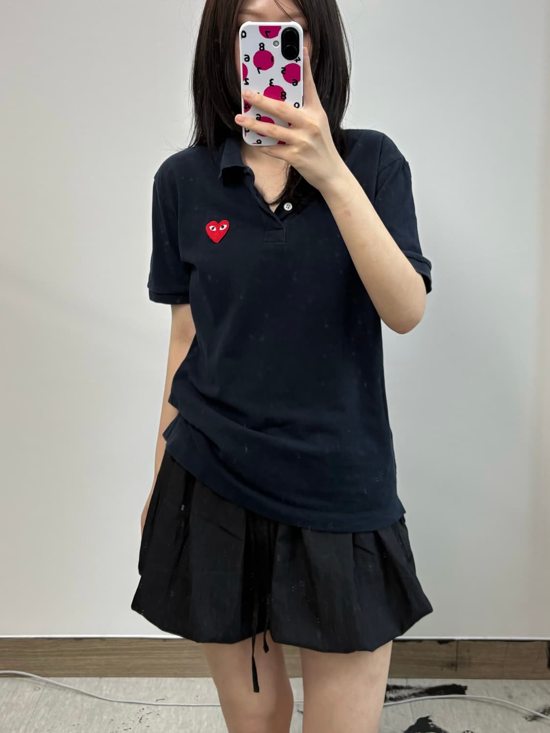 꼼데가르송 플레이 PK 카라 반팔 티셔츠 상품이미지1