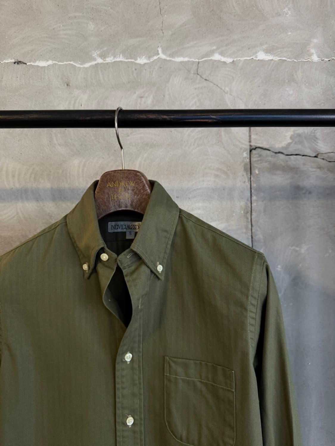 인디비주얼라이즈드 셔츠 버튼다운 셔츠 95 상품이미지3