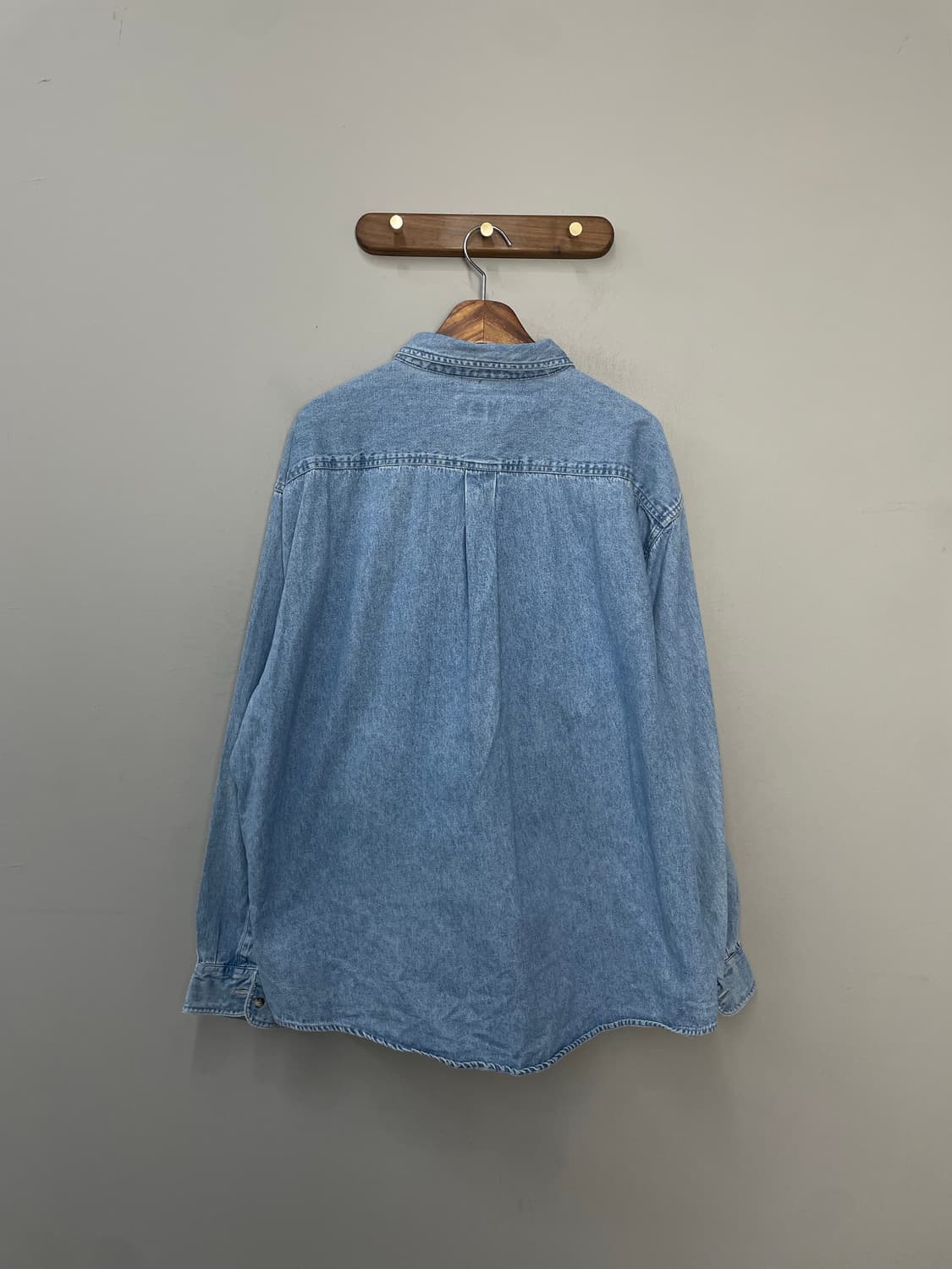 칼하트 포켓로고 데님 셔츠 H2275 상품이미지4