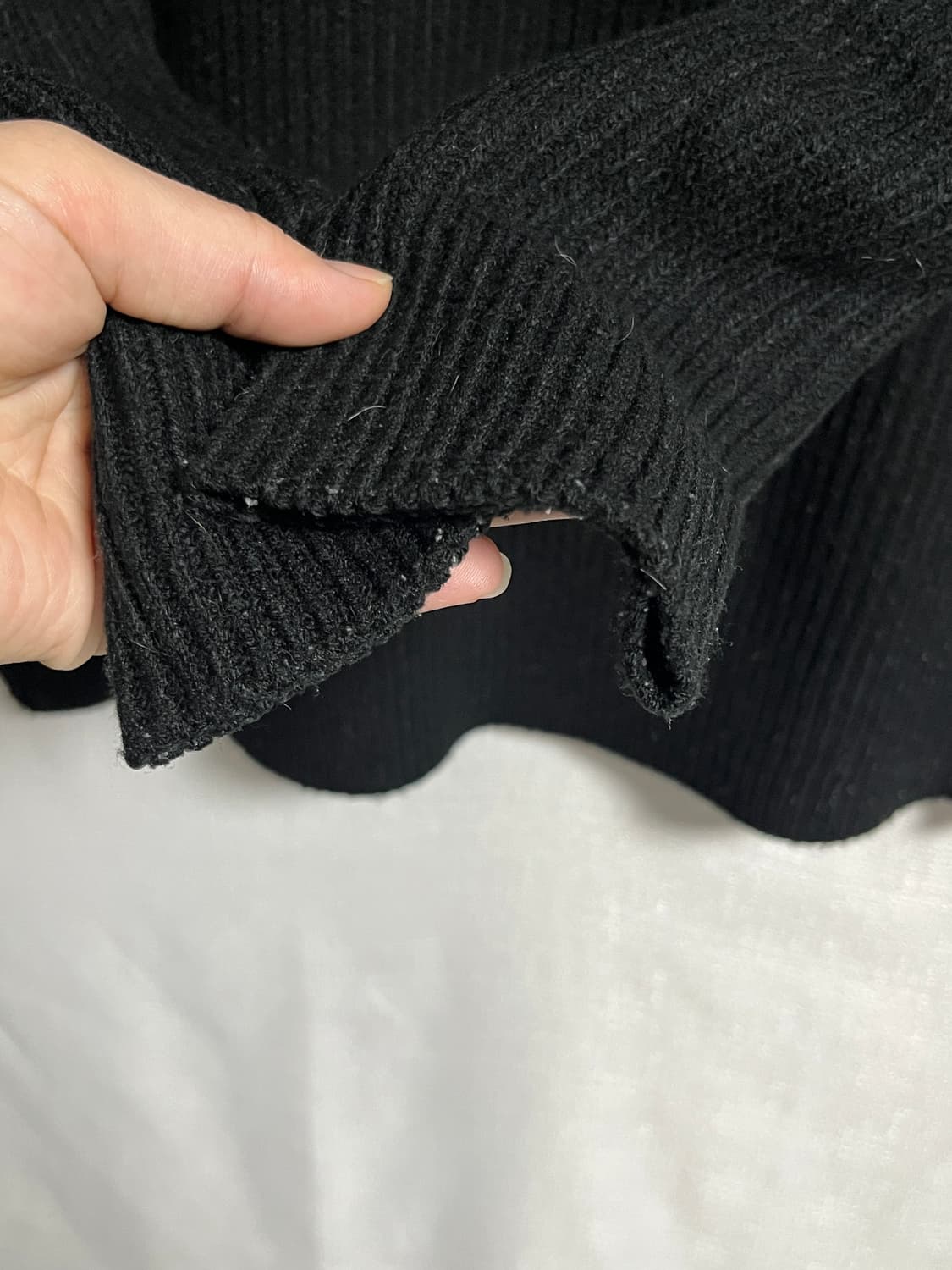 GU 풀오버 폴라티 니트 스웨터 XL 상품이미지2