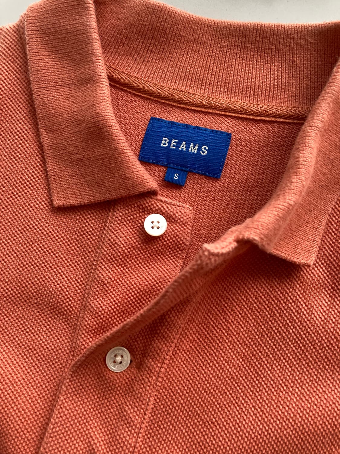 Beams 오버사이즈 피케이티셔츠 상품이미지3