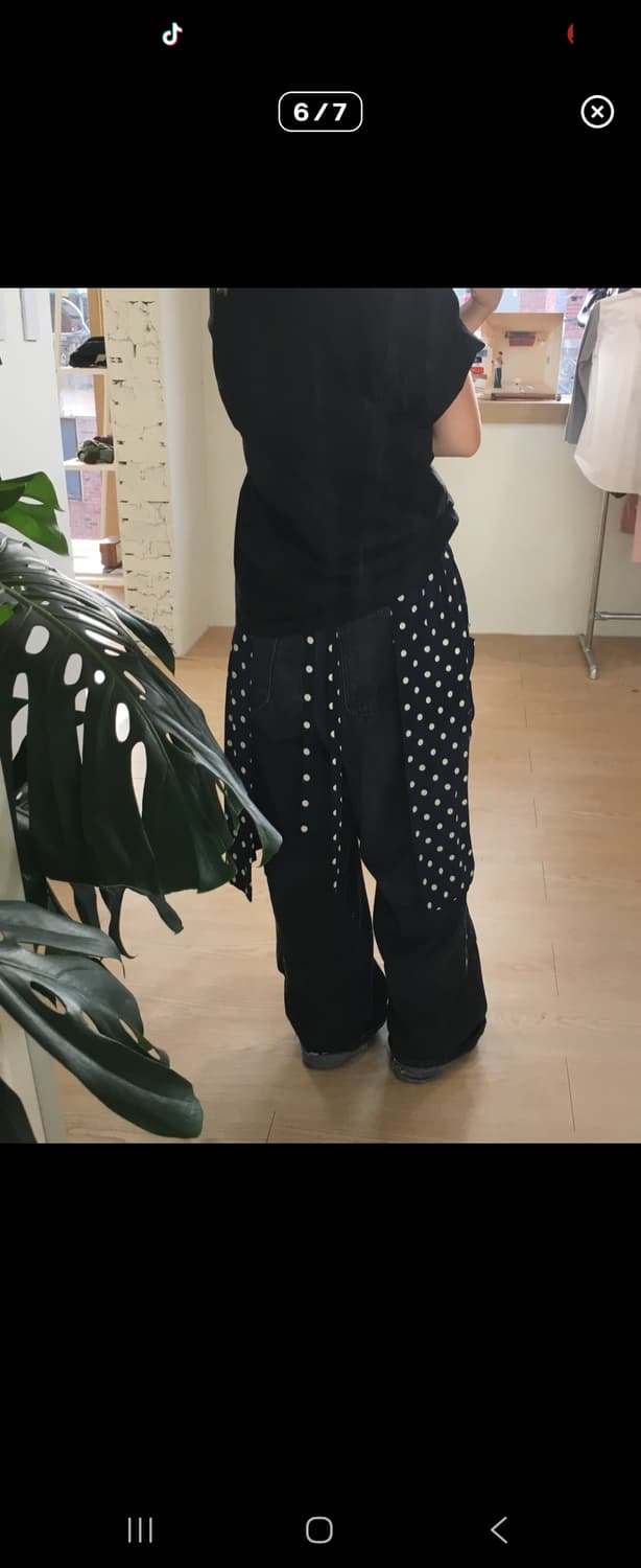 꼼데가르송 랩 스커트 상품이미지5