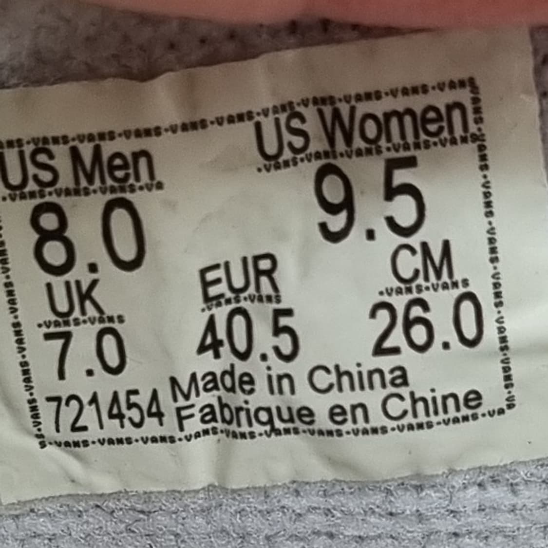 반스 올드스쿨 남성스니커즈260  상품이미지6