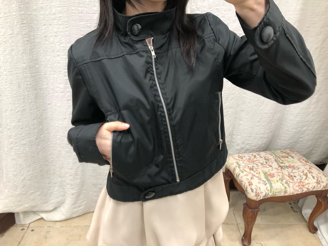 Black crop jacket 상품이미지5
