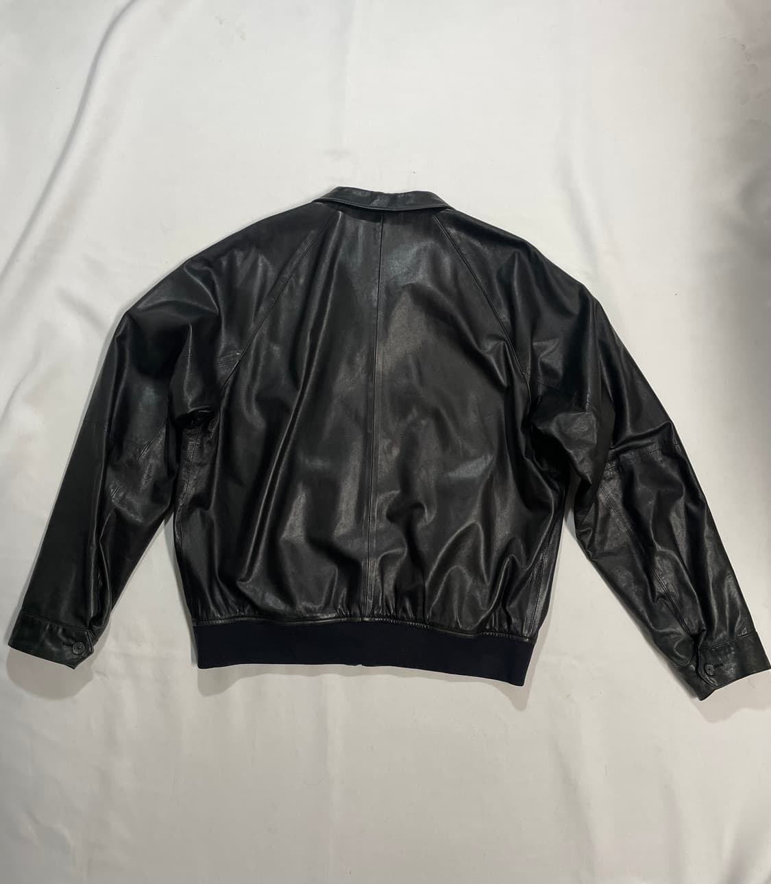 90‘s 랄프로렌 폴로 램스킨 바라쿠타 자켓 상품이미지3