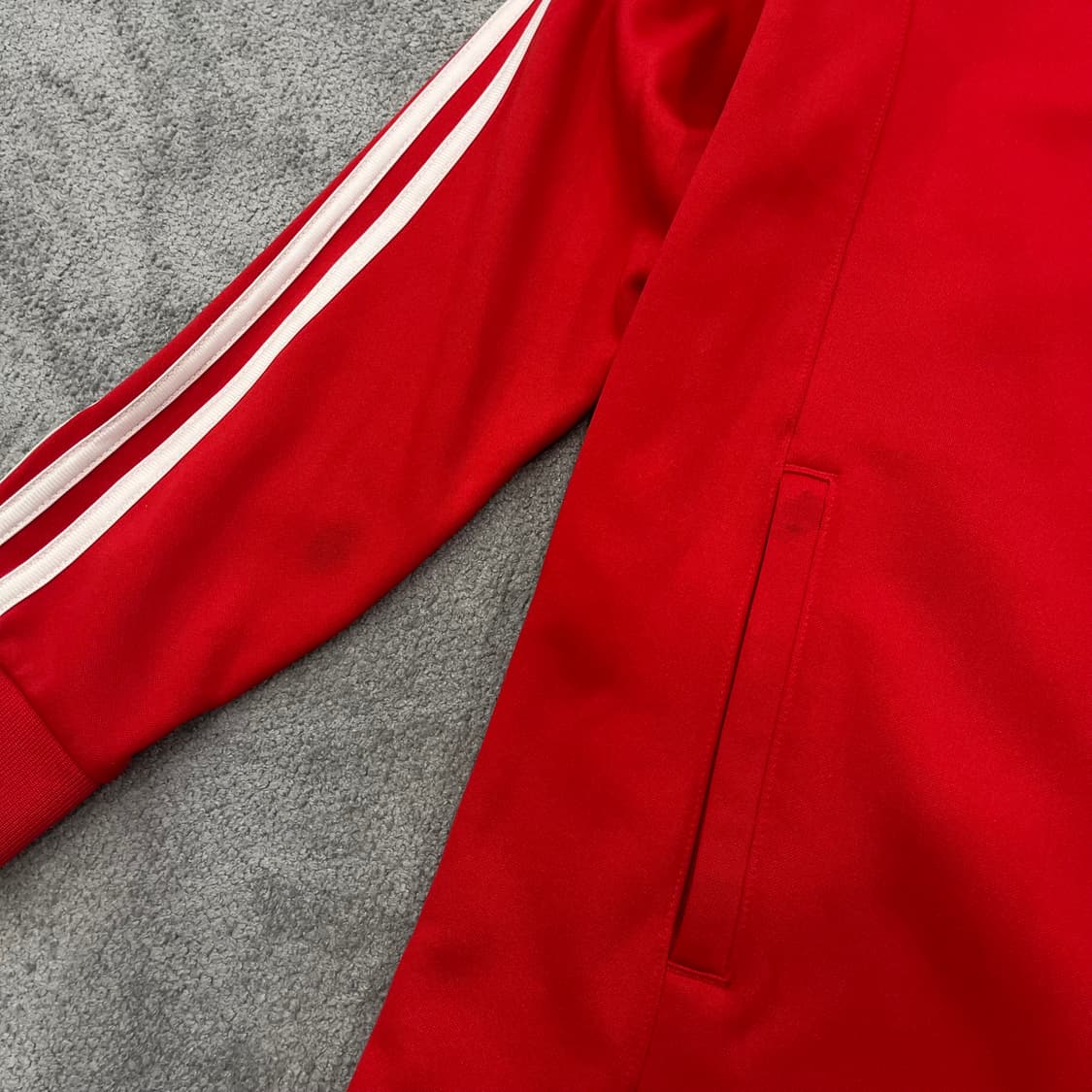 85 아디다스 레드 트랙탑 져지 상품이미지4