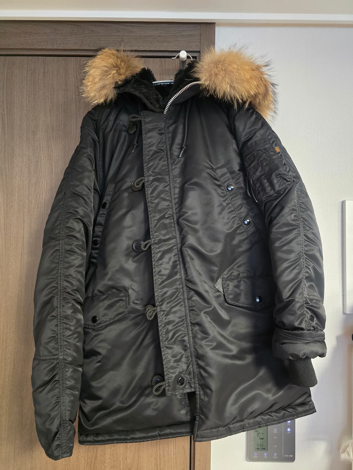 알파인더스트리 N3B 파카 블랙 L 상품이미지1