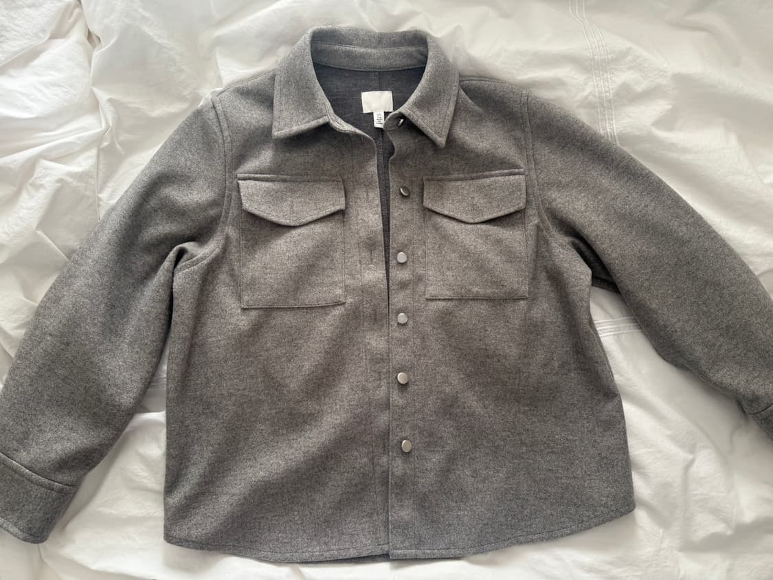 H&M 셔츠형 자켓 상품이미지2