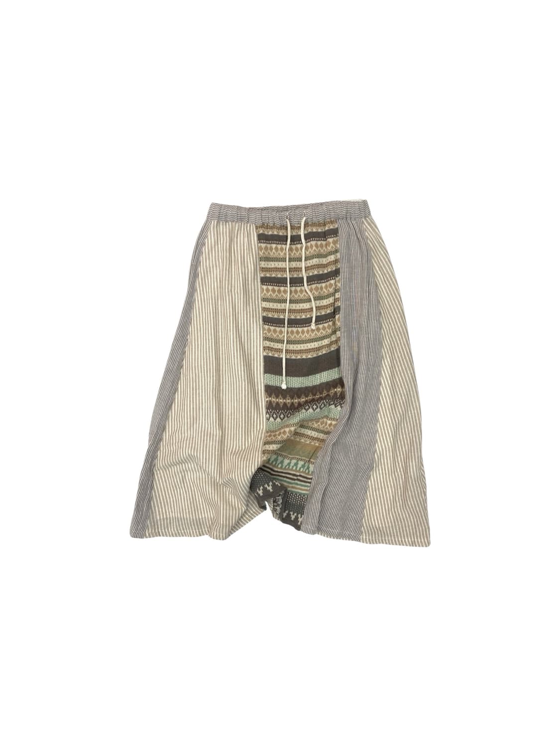 Japanese Vintage Patchwork Skirt 상품이미지1