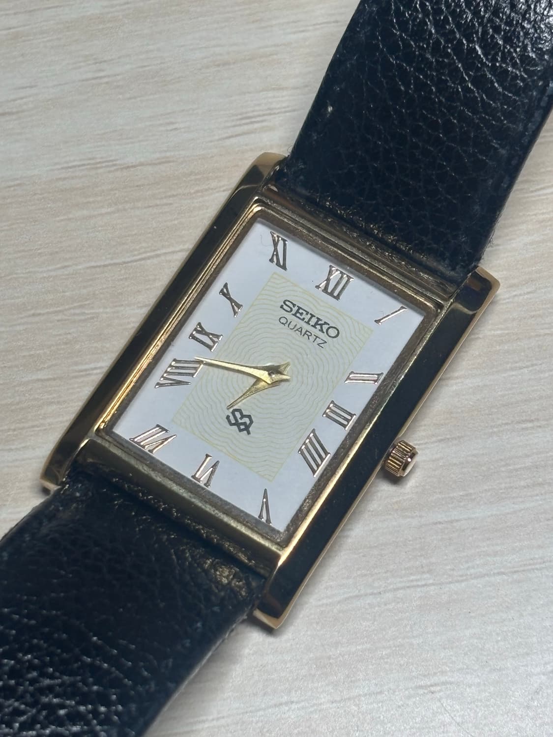 세이코 빈티지 탱크 사각 시계 so325714 상품이미지1